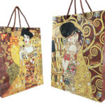 Kinkekott G.Klimt Suudlus/Adele 26x32x10cm
