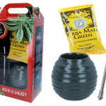 YERBA GREEN komplekt ( ker.anum, bombilla, Green matetee 50g)