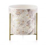 NEVA GOLD lillepott metallalusel