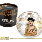 Teeküünlahoidja klaasist G.Klimt Adele  kinkekarbis