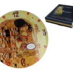 Seinakell G.Klimt Suudlus d30 klaasist kinkekarbis