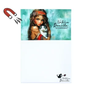 Märkmik magnetiga CLARA kassilood