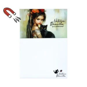 Märkmik magnetiga LUNA kassilood