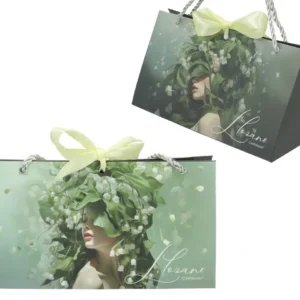 Kinkekott paeltega LOZANO Lady`s Floral12x22cm 3tk.