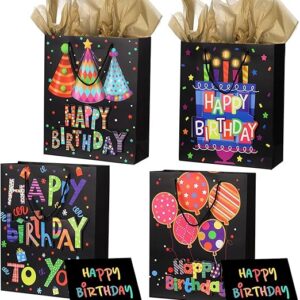 Kinkekott HAPPY BIRTHDAY! 32x26cm mix 4tk.