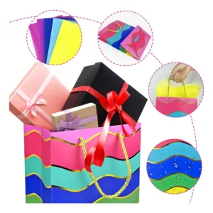 Kinkekott  LAINE 32x26x12cm mix 4