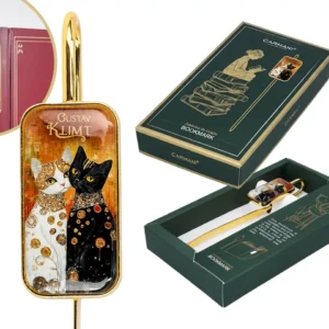 Raamatu järjehoidja G.Klimt Inspiratsioon Kassid 15cm