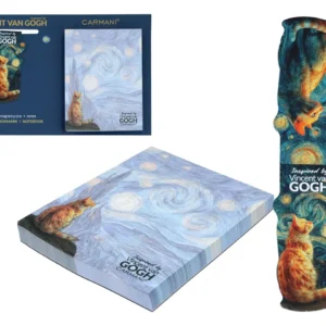 Magnetiline märkmik magnet järjehoidjaga Van Gogh Inspiratsioon