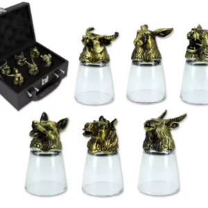 ZODIAK pitsid peadega 25ml 6tk. vana kulla värvi, kohvris